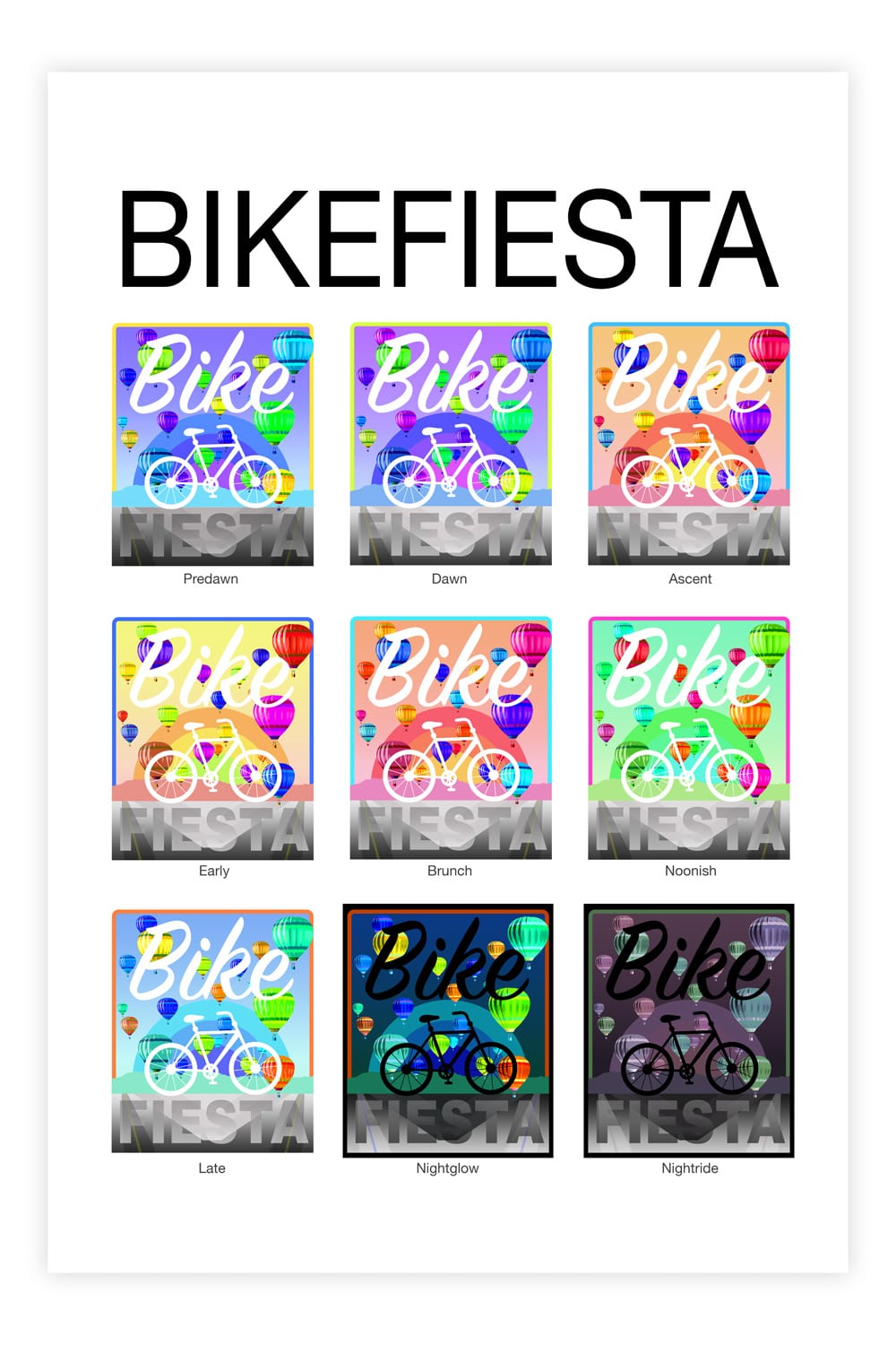 Bike fiesta poster